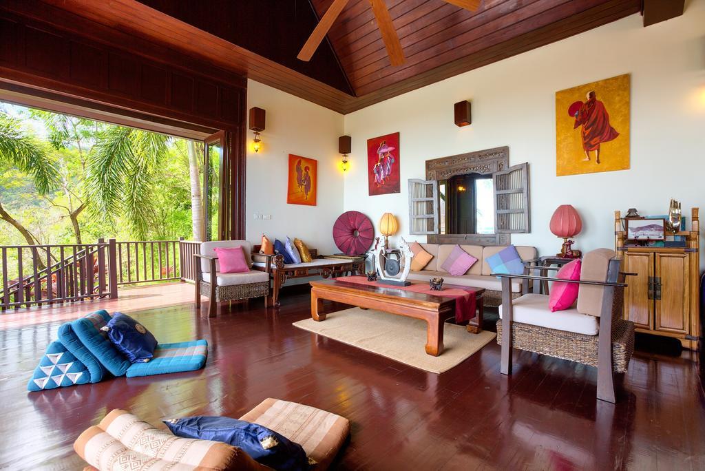 Villa Thai Teak - Panoramic Sea & Sunset Views Ko Samui Zimmer foto